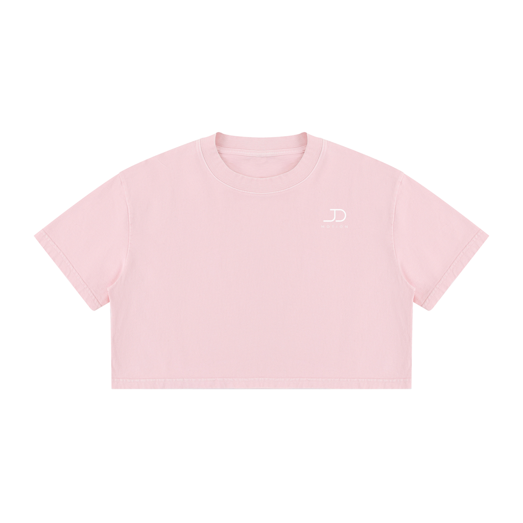 Frauen Cotton Crop T-Shirt
