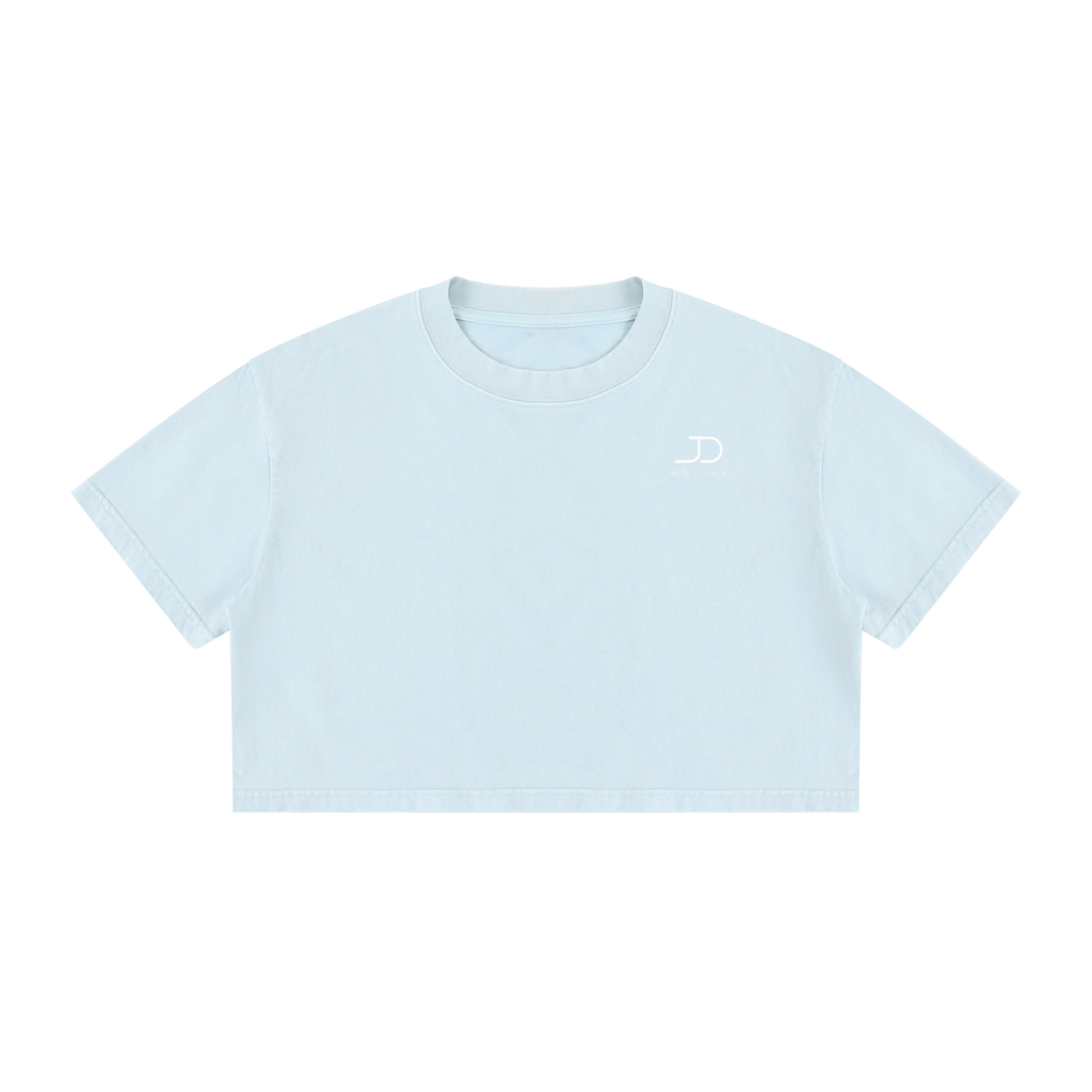 Frauen Cotton Crop T-Shirt