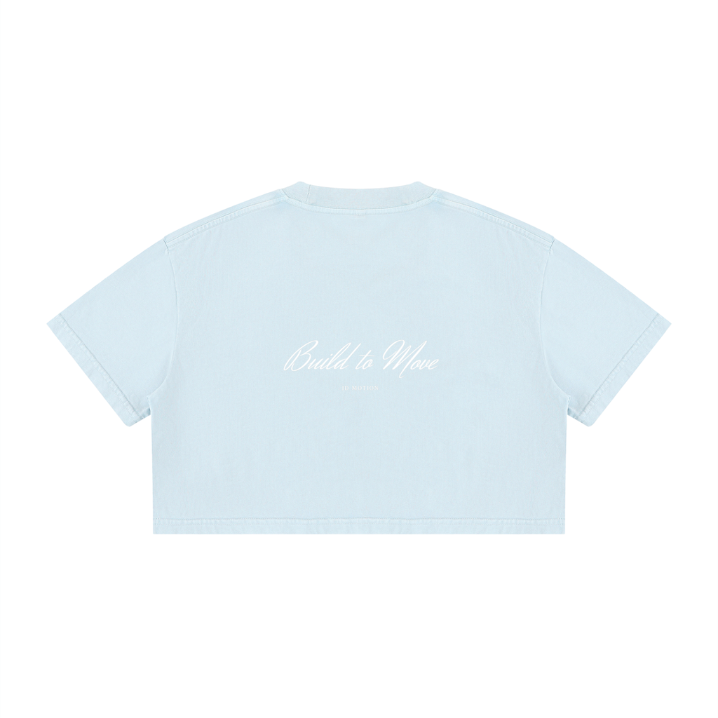 Frauen Cotton Crop T-Shirt