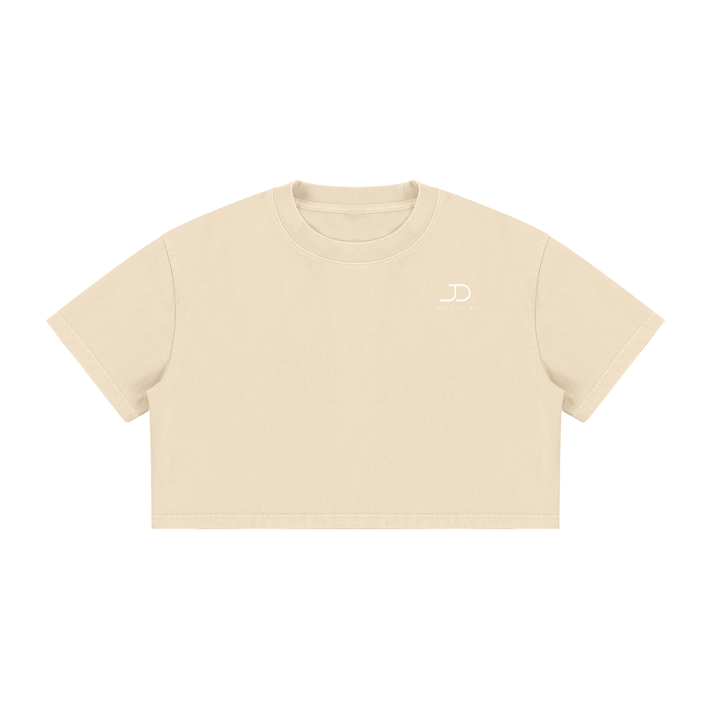Frauen Cotton Crop T-Shirt