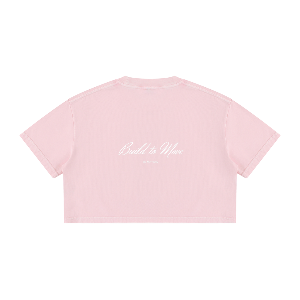 Frauen Cotton Crop T-Shirt