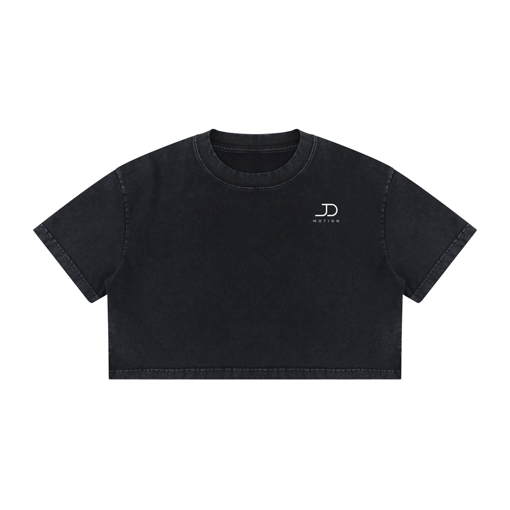 Frauen Cotton Crop T-Shirt