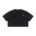 Frauen Cotton Crop T-Shirt