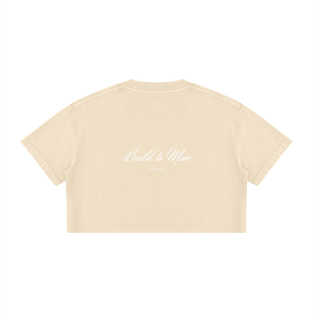 Frauen Cotton Crop T-Shirt