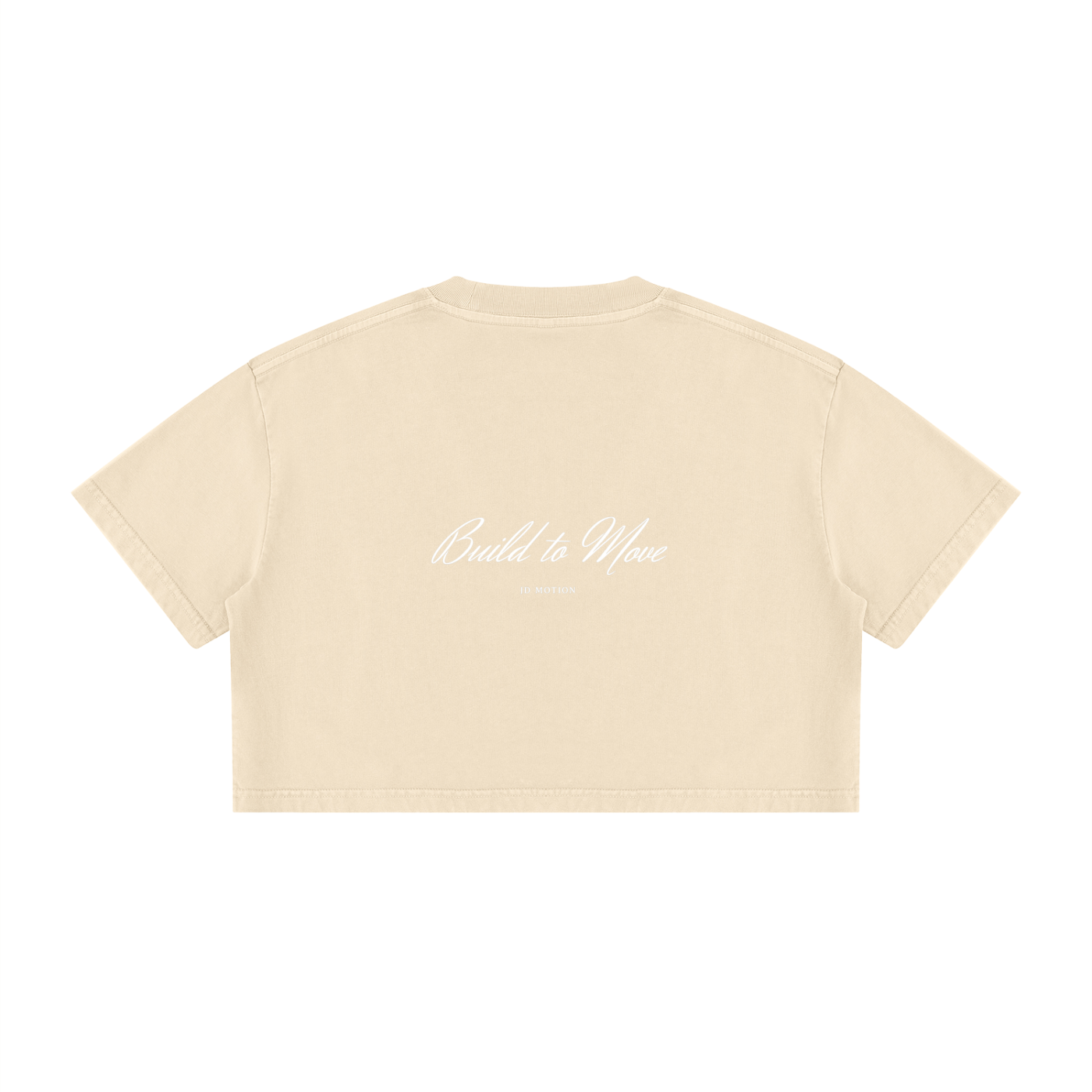 Frauen Cotton Crop T-Shirt